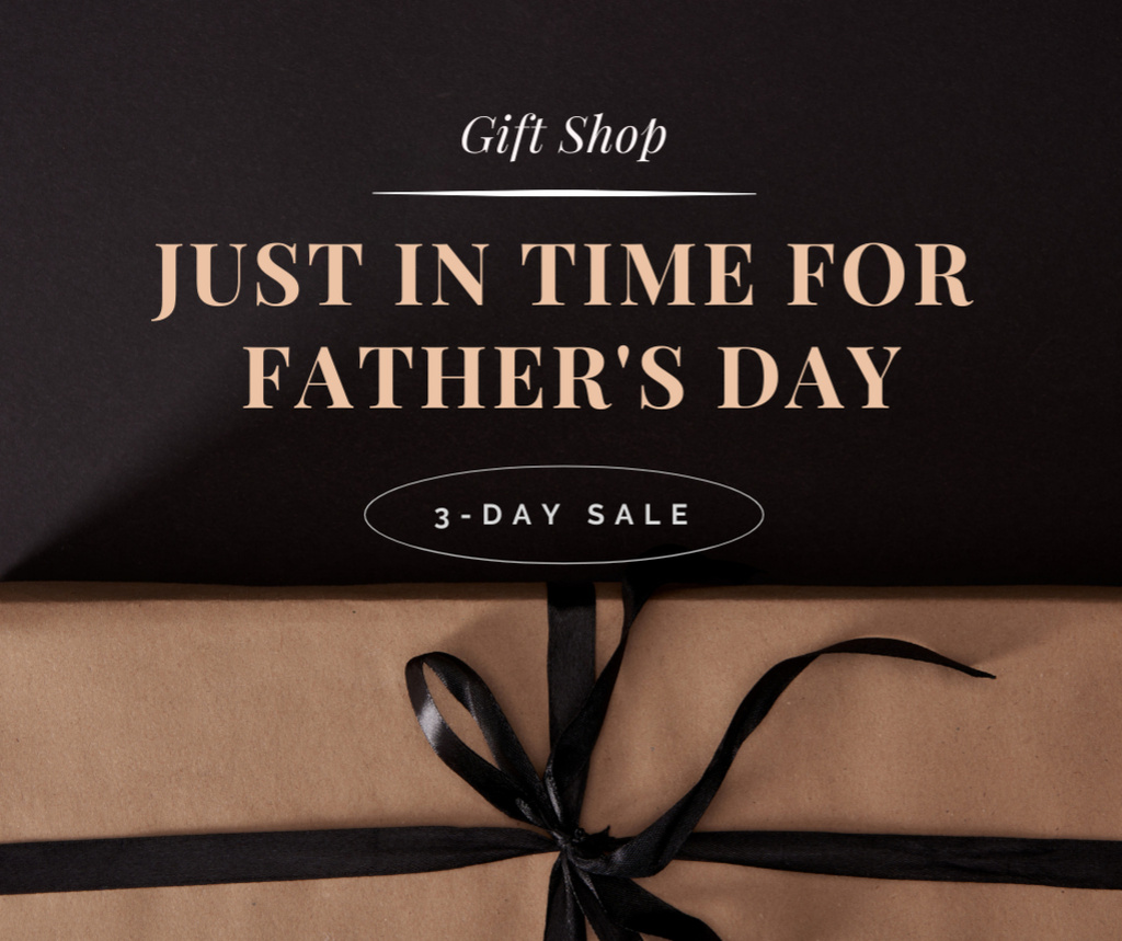 Special Gift Sale for Father's Day Facebook tervezősablon