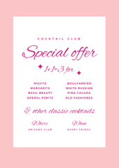 Cocktail Club Special Offer