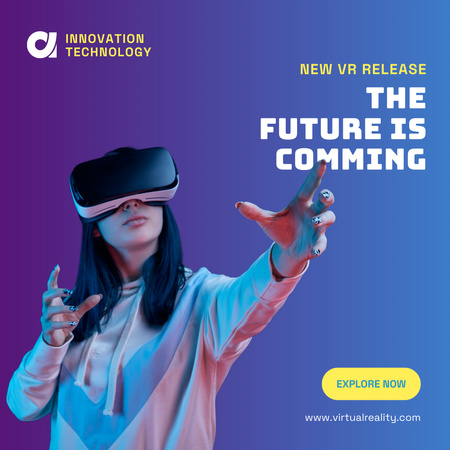The Future Is Coming Instagram Design Template