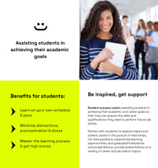 Booklet about Tutor Services for Students