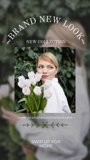 Fashion Collection for Women Instagram Story Design Template