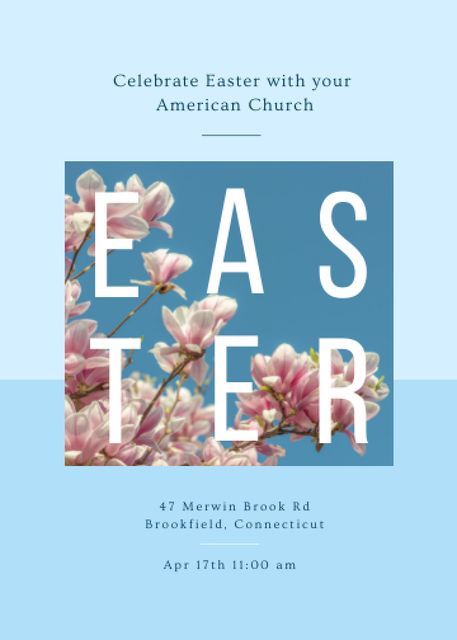Platilla de diseño Celebrate Easter and Welcome the Season of New Beginnings Invitation