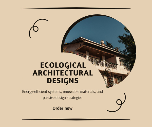 Ad of Ecological Architectural Designs