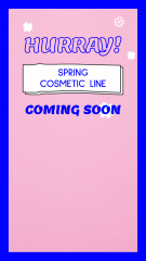 Spring Cosmetic Line With Discount