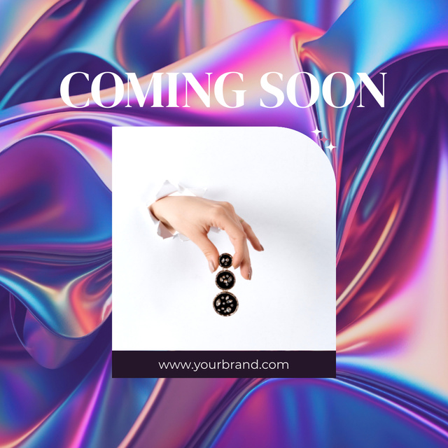 New Women's Collection Announcement Instagram AD Design Template