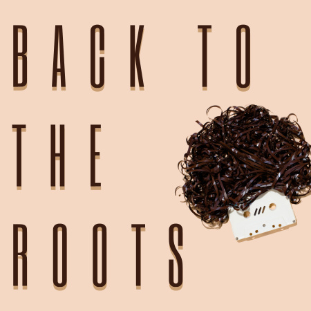 Template di design back to the roots Podcast Cover