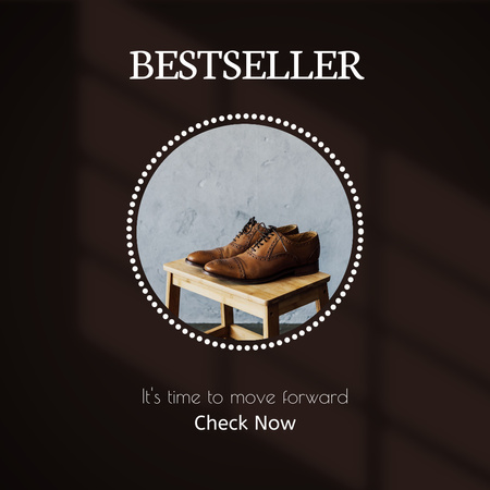 Nejprodávanější nabídka výprodeje obuvi Instagram Šablona návrhu