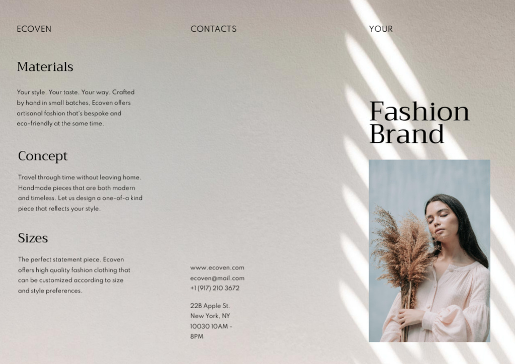 Broshure Standard - OK Brochure 8.5x11in Design Template