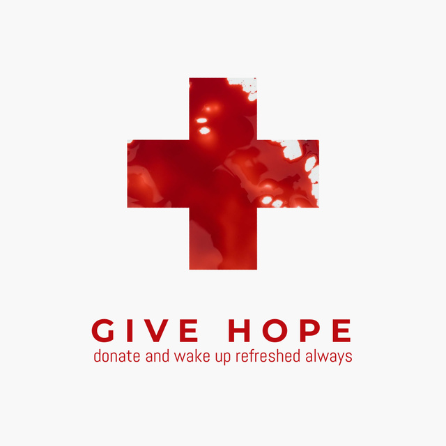 Plantilla de diseño de Donate and Give Help Instagram 