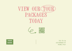 Travel Tour Discount Offer with Plastic Suitcases