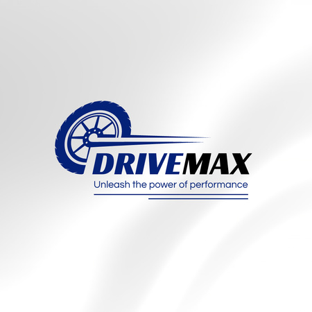 Minimalistic Auto Maintenance Service Promotion Animated Logo Design Template