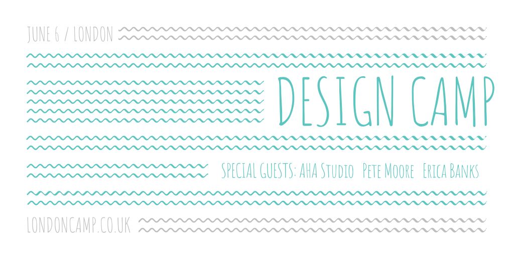 Modèle de visuel Special Design Camp - Twitter