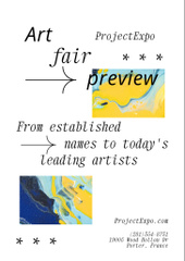 Awesome Abstract Painting And Art Expo Preview Announcement