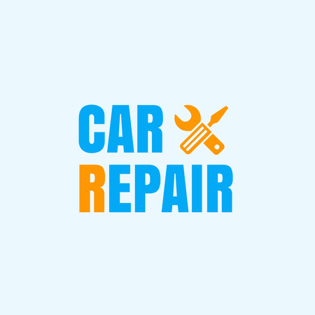 Ontwerpsjabloon van Logo van Car Repair Services Offer