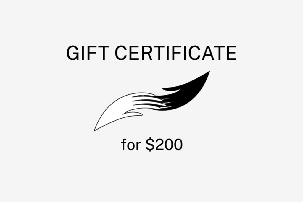 Perfect Clinic Services Offer With Voucher Gift Certificateデザインテンプレート