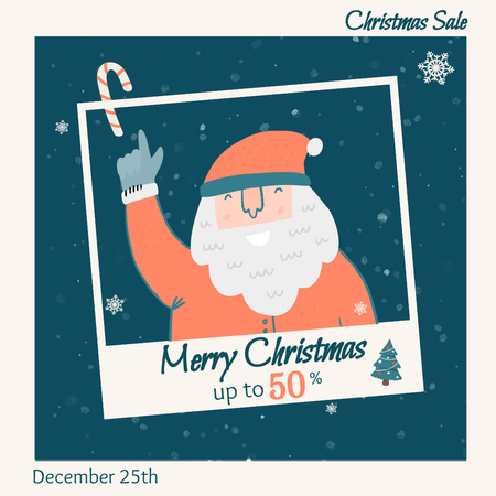 Template di design Cute Christmas Holiday Greeting Instagram