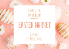 Easter Holiday Market Ad and Egg Hunt