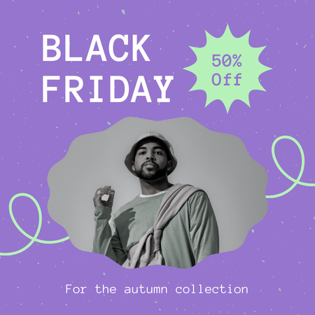 Black Friday Price Off Instagram AD Design Template