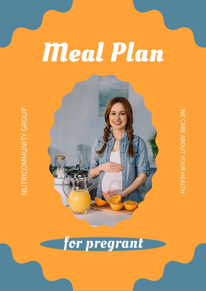 Prenatal Nutrition Services Flyer A4 Tasarım Şablonu