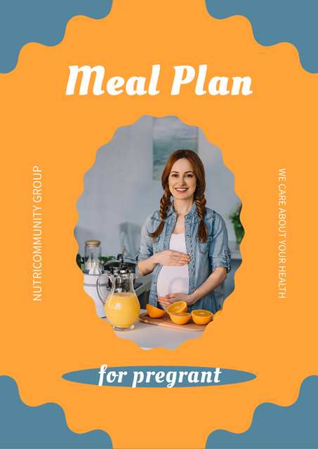 Prenatal Nutrition Services Flyer A4 Tasarım Şablonu