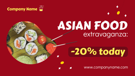 Incredible Asian Meals With Fast Delivery Full HD video Design Template