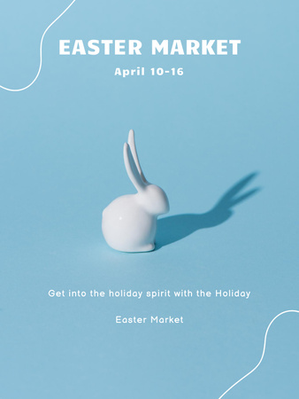 Modèle de visuel Easter Holiday Celebration Announcement - Poster US