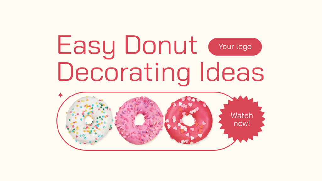 Plantilla de diseño de Blog with Easy Decorating Ideas Ad Youtube Thumbnail 