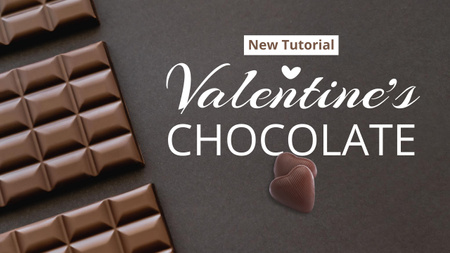Valentine's Day Chocolate Sale Youtube Thumbnail Design Template