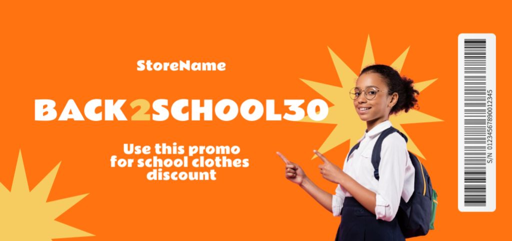 Phenomenal Back to School Special Offer Coupon Din Large – шаблон для дизайну