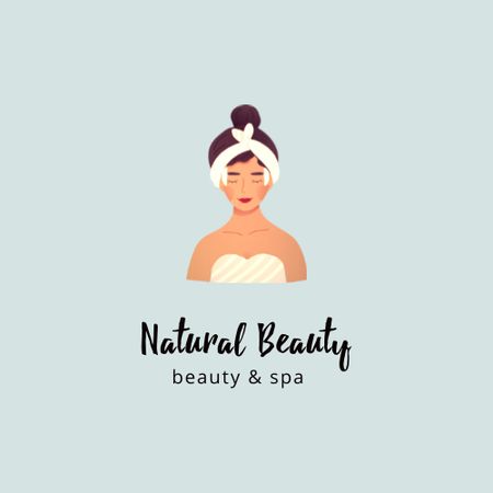 Beauty Salon Services Offer Logoデザインテンプレート