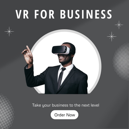Platilla de diseño Virtual Reality for business Instagram