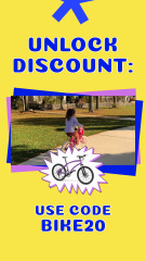 Big Discount By Promo Code For Kids' Bike Rental