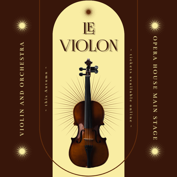 Violin Concert Announcement