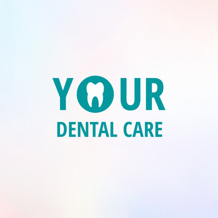 Dental Clinic Promotion Logo Design Template