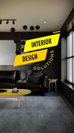 Současná řešení interiérového designu od architektů TikTok Video Šablona návrhu