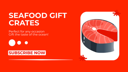 Perfektní mořské plody pro každou příležitost Youtube Thumbnail Šablona návrhu