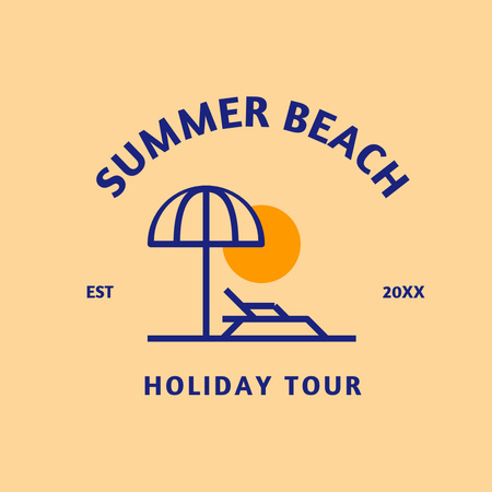 Travel Tour Offer Logo Design Template