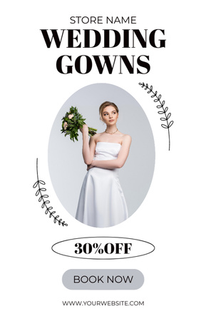 Wedding Dresses Discount IGTV Cover Design Template