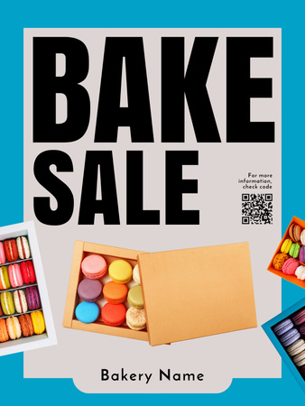 Platilla de diseño Bakery Sale Announcement Poster US