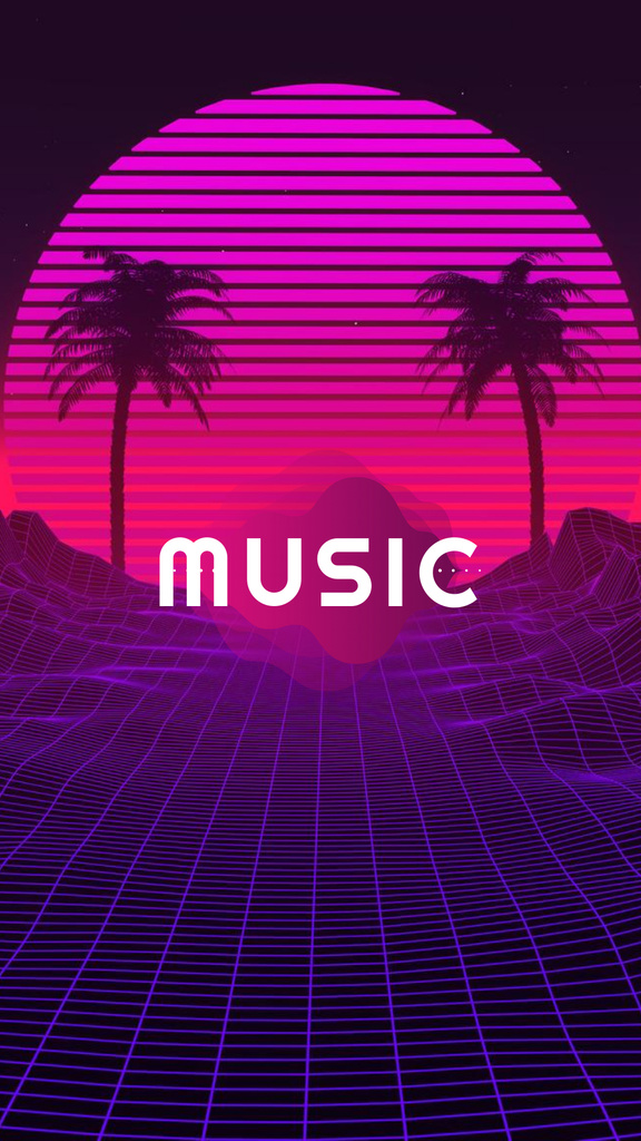 Plantilla de diseño de Music Inspiration with Bright Picture Instagram Highlight Cover 