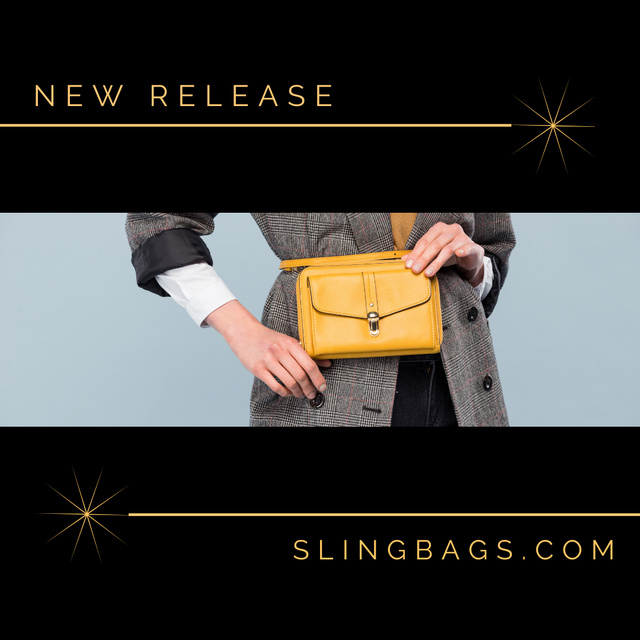 Fashion Handbags for Women Instagramデザインテンプレート
