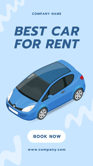 Car Rental Offer Instagram Story – шаблон для дизайна