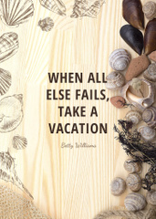 Travel Inspiration With Shells