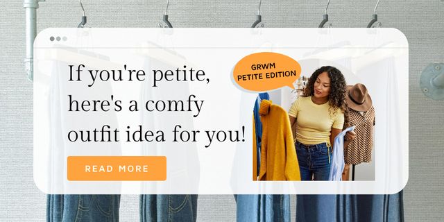Designvorlage Comfy Outfits Ideas for Petites für Twitter