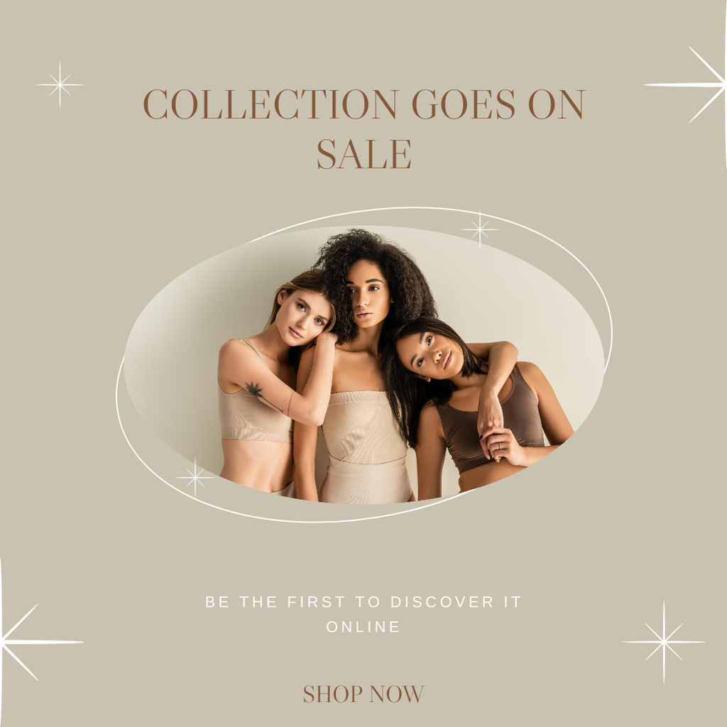 Collection Goes On Sale Instagram Design Template