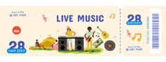 Announcement of Live Music Festival
