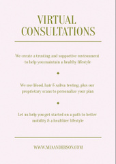 Dieting and Healthy Food Consultation