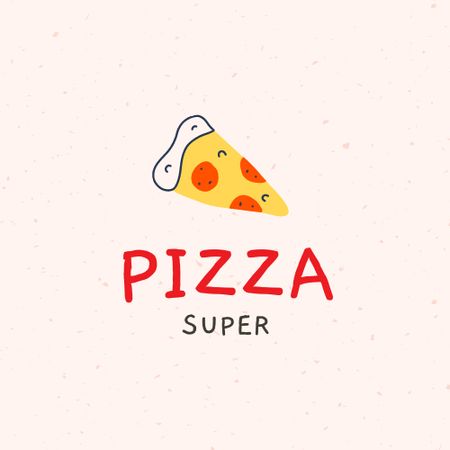 Ontwerpsjabloon van Logo van Delicious Pizza Offer