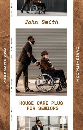 Platilla de diseño House Care for Seniors IGTV Cover