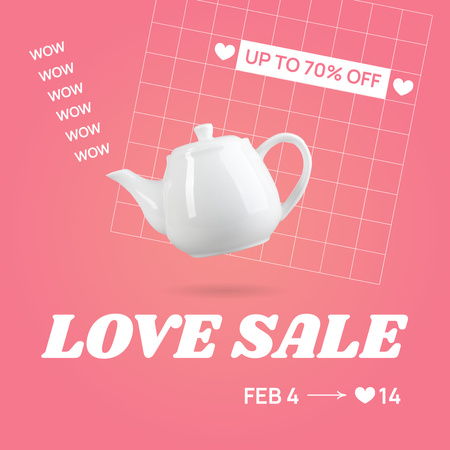 Special Offer on Valentine's Day Instagram Design Template